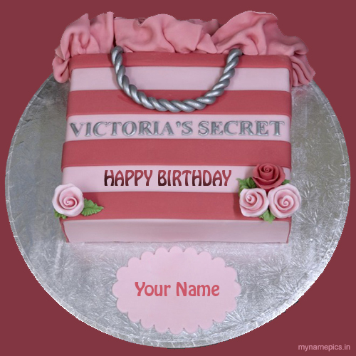 Write name on birthday cake for girls online