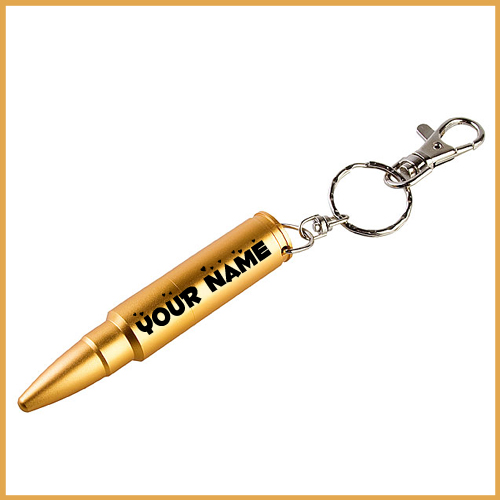 Write Name on USB Bullet Keychain For Whatsapp DP Pics