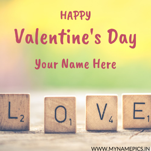 Happy Valentines Day Romantic Love Status With Name