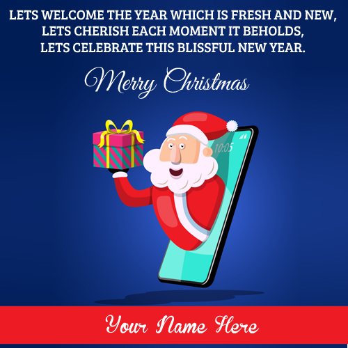 Cute Christmas Wishes Picture Message With Company Name