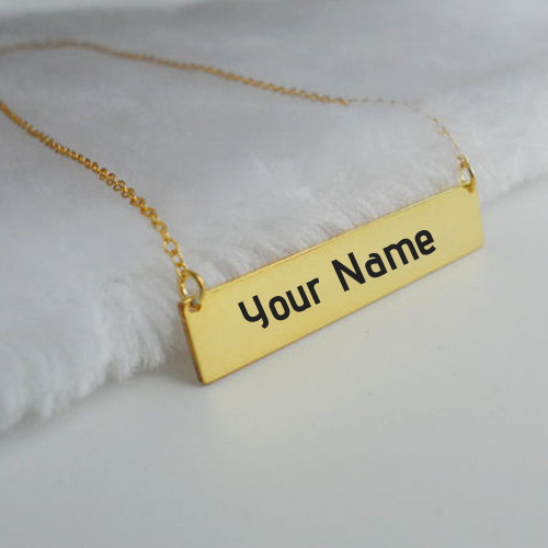Write Name on Bible Verse Bar Necklace Profile Picture