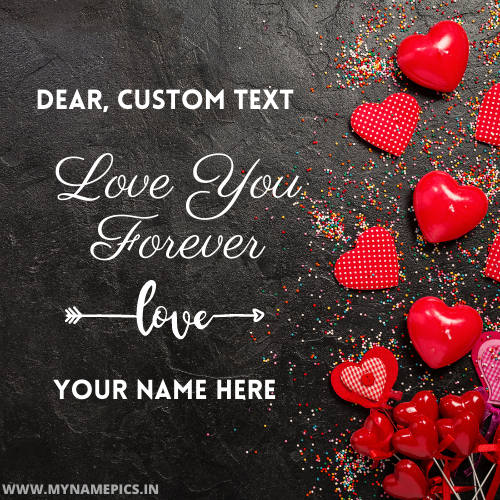 Love You Forever Romantic Profile Pics With Lover Name