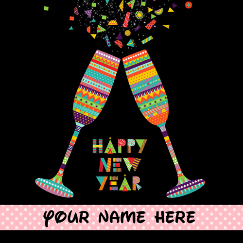 Happy New Year Wishes Whatsapp Profile Pics With Name