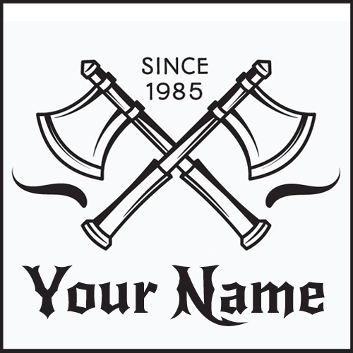 Make Vintage Tattoo Design For Mens With Your Name