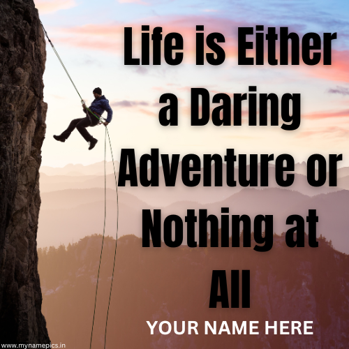 Life Motivational Quotes Image With Your Name Edit