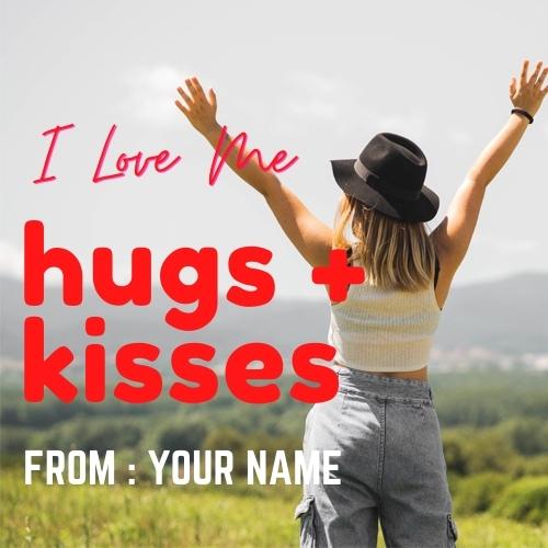 I Love Me Quote Alone Cute Girl Status Image With Name