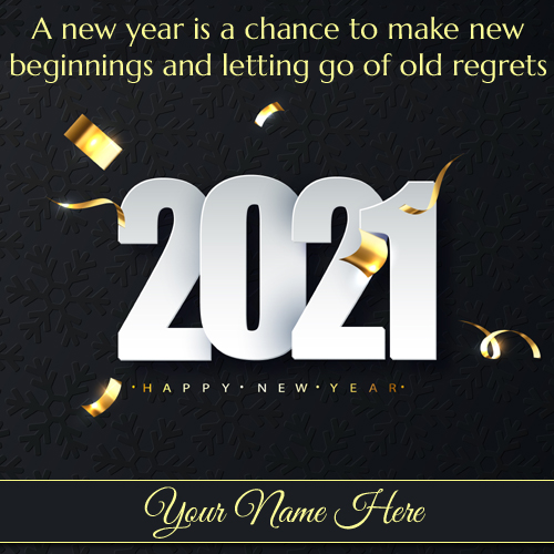Whatsapp Profile Pics For Happy New Year 2021 With Name