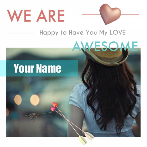 Awesome Whatsapp Profile Pics For Girls With Your Name
