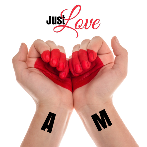 Beautiful Love Greeting For Love Couple With Alphabet