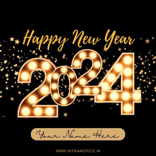New Year 2024 Wishes Whatsapp Status Image With Name