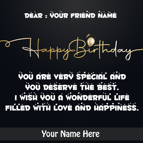 Beautiful Birthday Wishes Whatsapp Status With Name