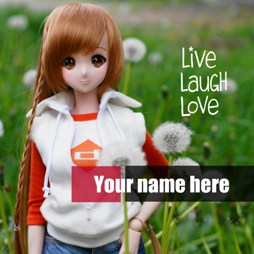 Cute Charming Doll Whatsapp Profile Pics With Girl Name
