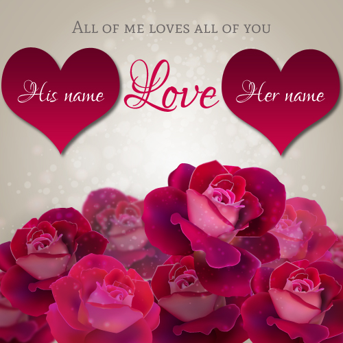 Love Couple Heart Quote Profile Pics With Your Name