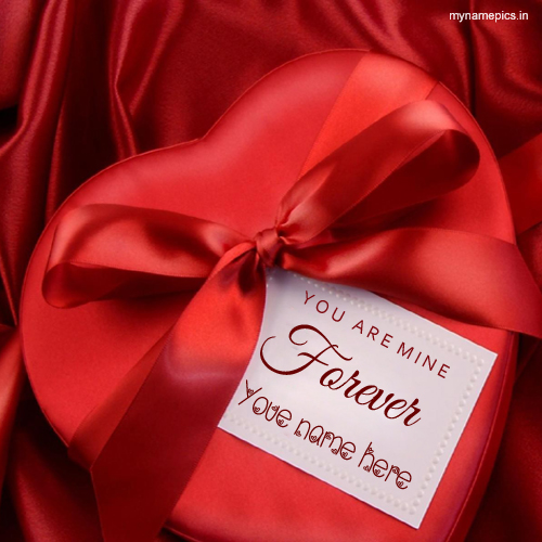 Write your name on you are mine Love Note pic