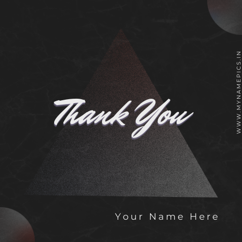 Thank You Wishes Whatsapp Status With Custom Name