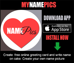MyNamePics Android App For NamePix Cakes Online Free