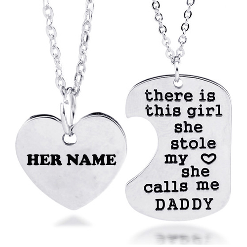 Write Girl Name on Beautiful Silver Necklace Picture