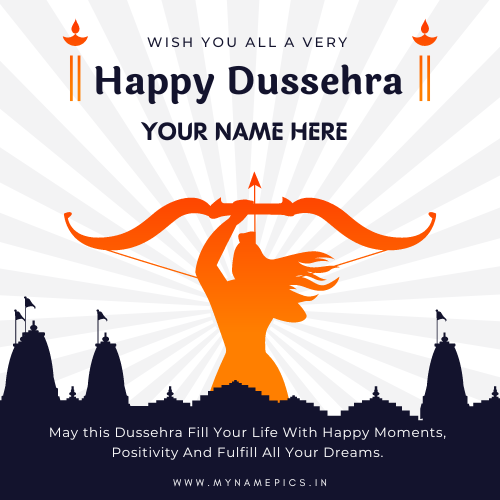 Dussehra 2022 Festival Post With Company Name