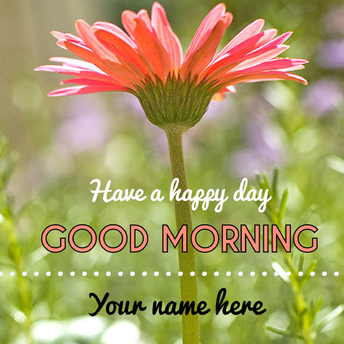 Good morning wishes flower greeting picture